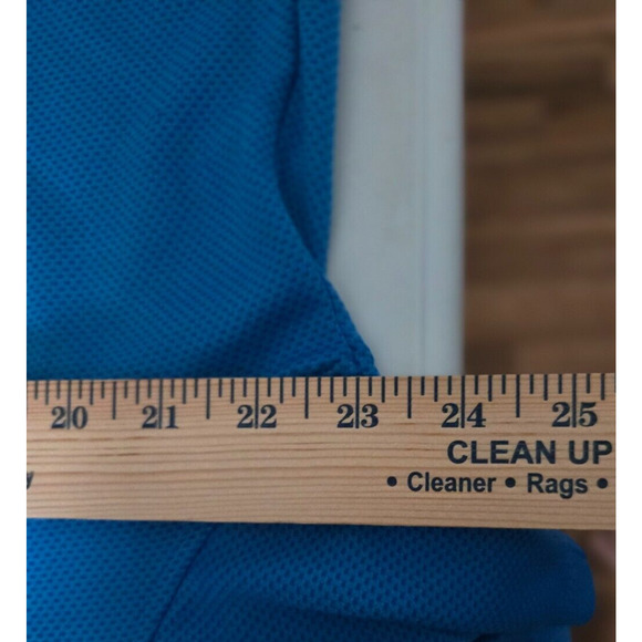 Bolle Mens Golf Polo Shirt Size XL Tech Quick Dry Stretch Blue Performance - Picture 3 of 6